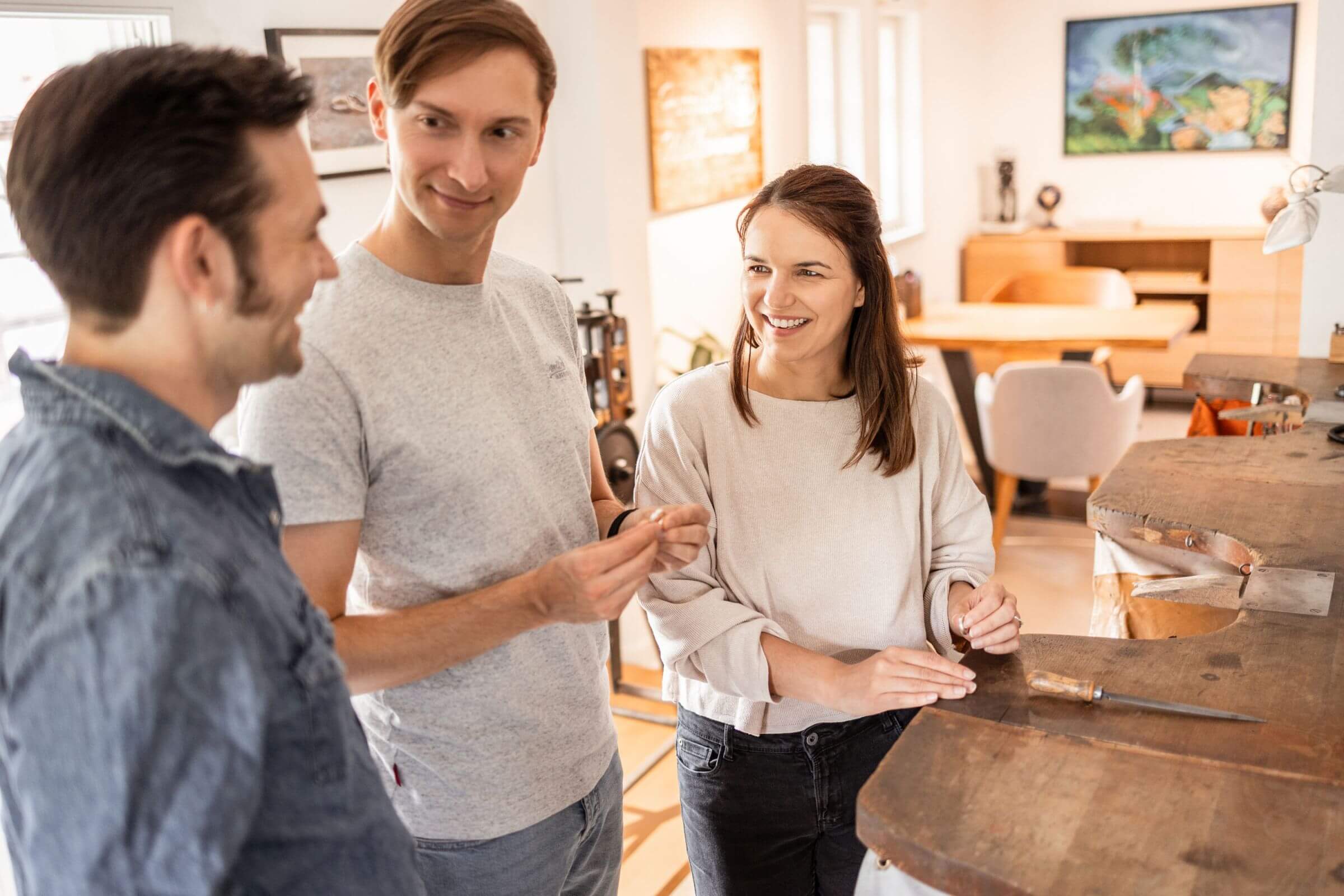 Goldschmiede Hessenpark Trauringkurs Kurs
